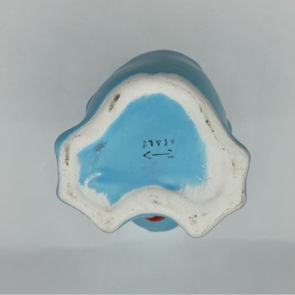 Vintage Anthropomorphic Blue Duck Bud Vase/Egg Cup - Picture 6 of 6